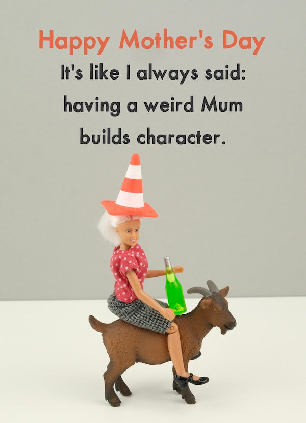 JJOC077-Bold & Bright-Weird Mum-Card-