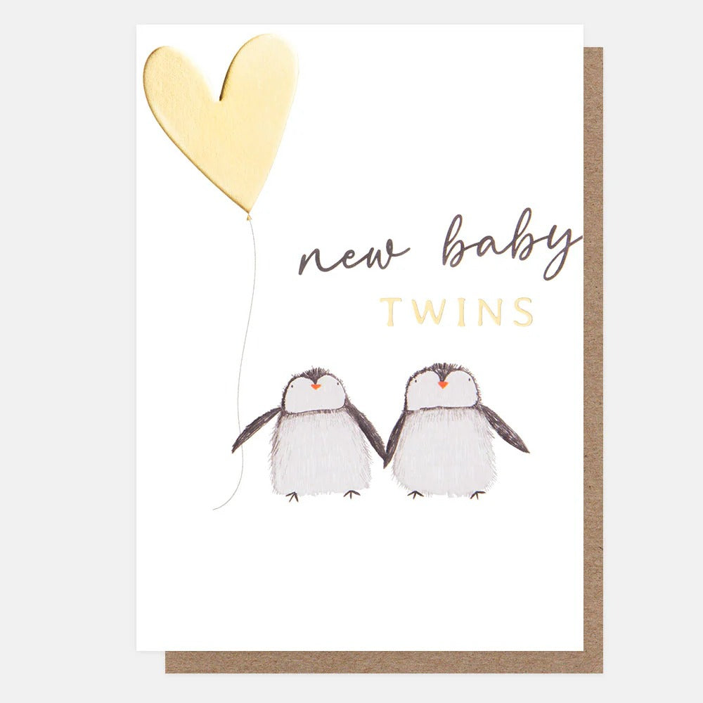 CRC038-Caroline G-Penguins & Balloon-Card-Circus
