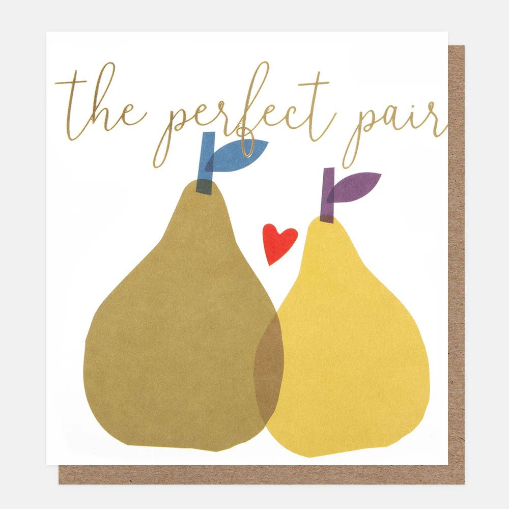 FTY008-Caroline G-Pears & Heart Perfect Pair-Card-Fruity