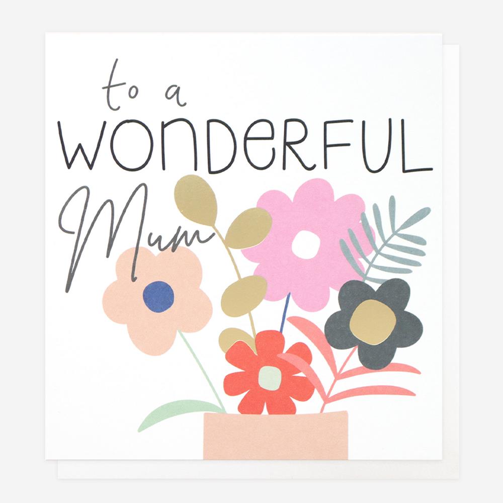 FUN014-Caroline G-To A Wonderful Mum -Card-Mday