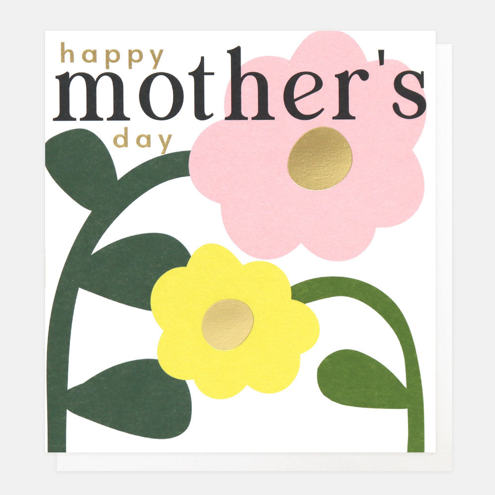 FWP017-Caroline G-Happy Mothers Day-Card-Flower Power