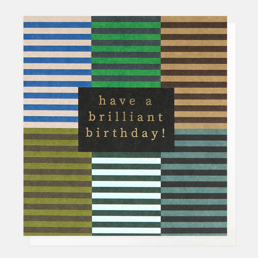 GAR001-Caroline G-Brilliant Birthday-Card-Gardner