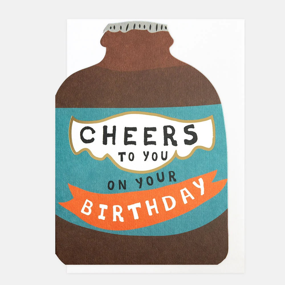 LIT009-Caroline G-Beer Bottle-Card-Little Treats