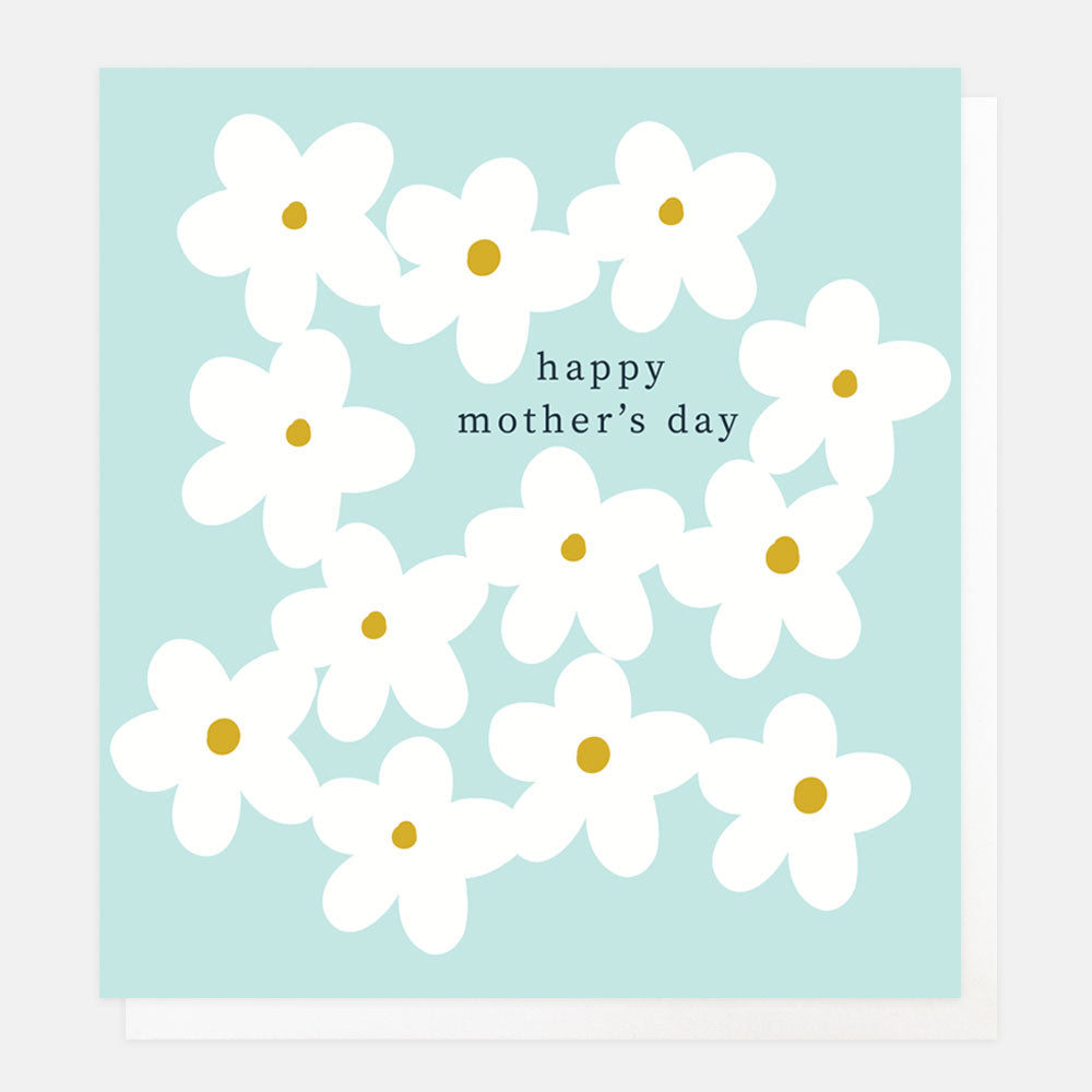 MTH024-Caroline G-Happy Mother'S Day Simple Flowers-Card-