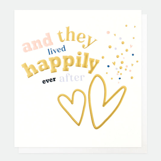 NFR004-Caroline G-Happily Ever After-Card-No Frills