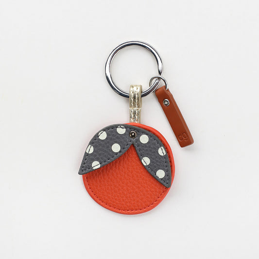 NOV104-Caroline G-Orange Novelty Keyring-Keyrings-Accessories