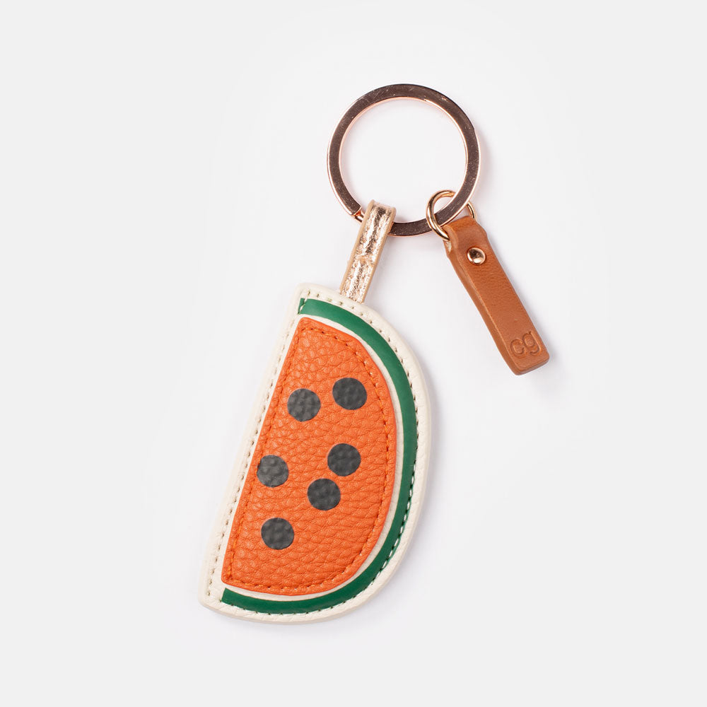 NOV121-Caroline G-Watermelon Novelty Keyring-Keyrings-Accessories