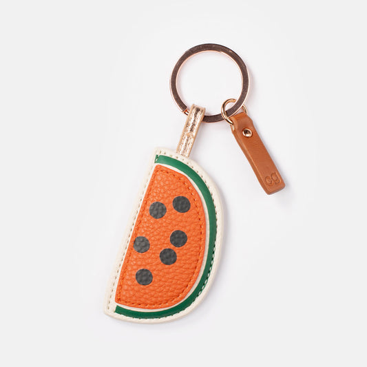 NOV121-Caroline G-Watermelon Novelty Keyring-Keyrings-Accessories