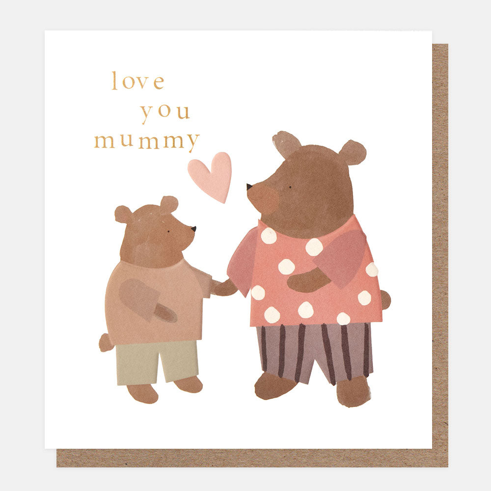 REL036-Caroline G-Love You Mummy Bears-Card-Relations