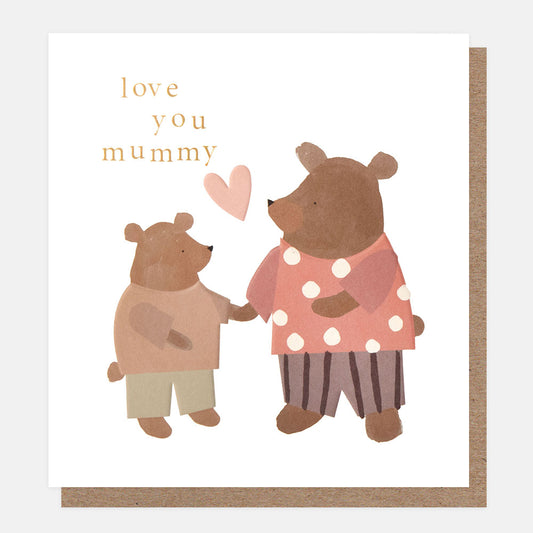 REL036-Caroline G-Love You Mummy Bears-Card-Relations