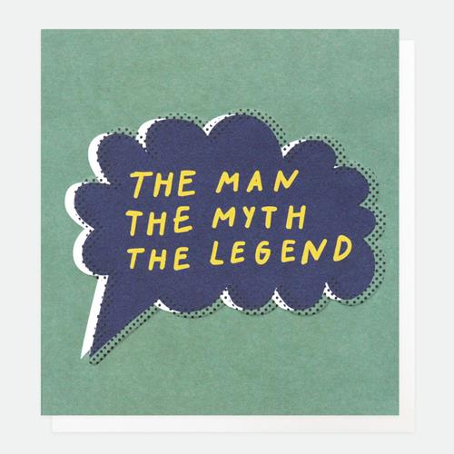 SEE006-Caroline G-The Man The Myth The Legend-Card-