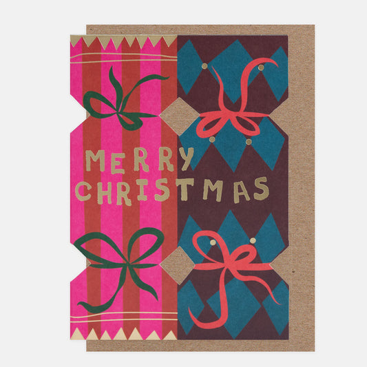 SGX024-Caroline G-Crackers Merry Christmas -Xmas Card-
