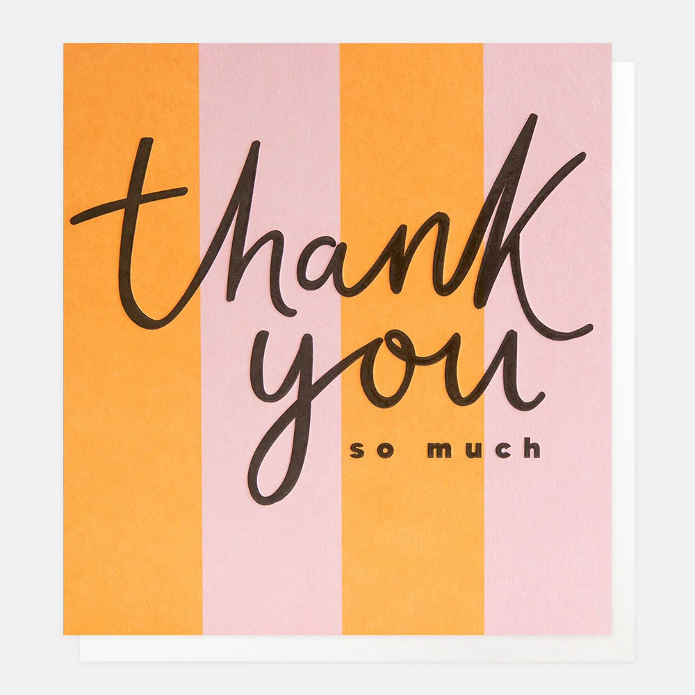 SIP014-Caroline G-Thank You So Much-Card-Stripe
