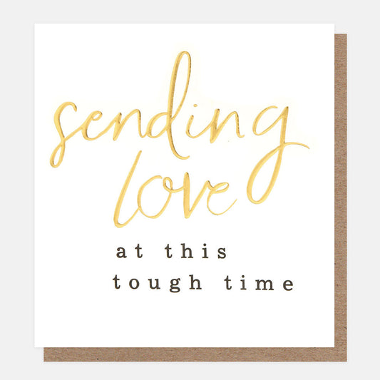 THT003-Caroline G-Sending Love At This Tough Time� Script-Card-Thoughtfulness