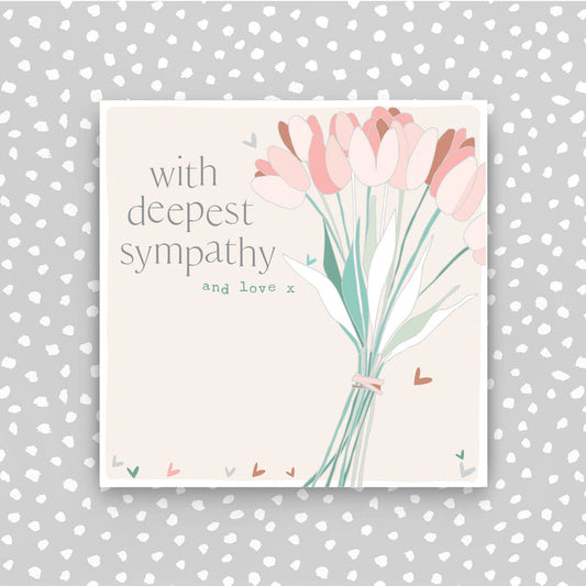 CB181-Molly Mae-With Deepest Sympathy-Card-Carried On The Breeze