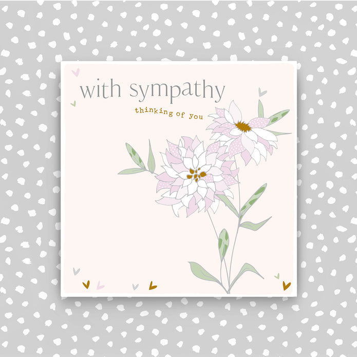 CB182-Molly Mae-With Sympathy-Card-Carried On The Breeze