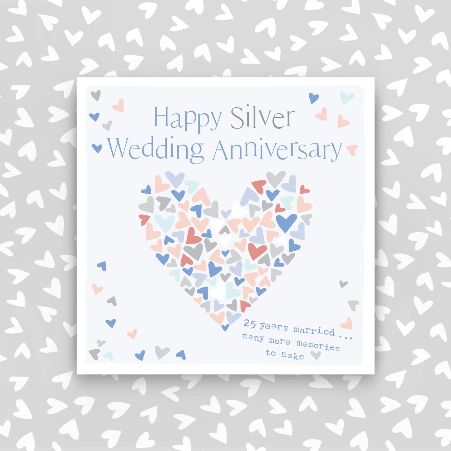 CB223-Molly Mae-25Th Wedding Anniversary-Card-Carried On The Breeze