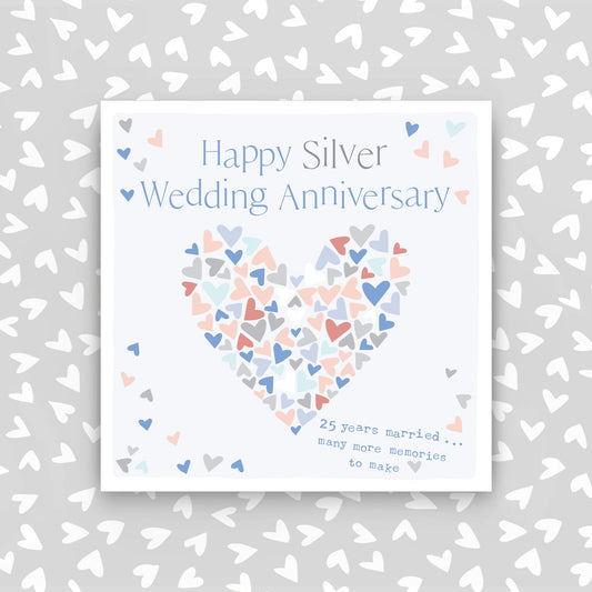 CB223-Molly Mae-25Th Wedding Anniversary-Card-Carried On The Breeze