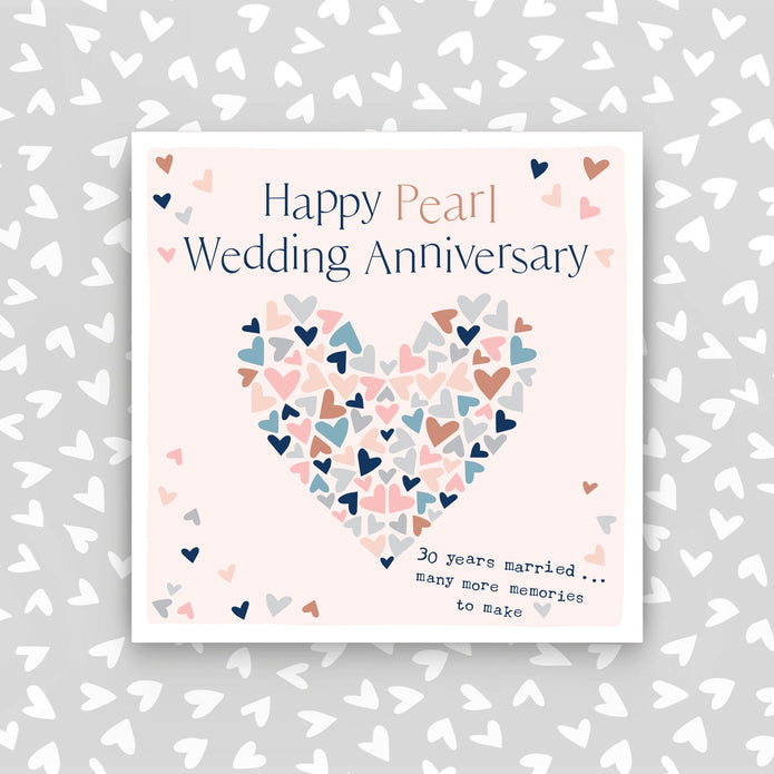 CB224-Molly Mae-30Th Wedding Anniversary-Card-Carried On The Breeze