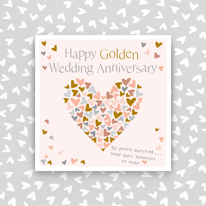 CB226-Molly Mae-50Th Wedding Anniversary-Card-Carried On The Breeze