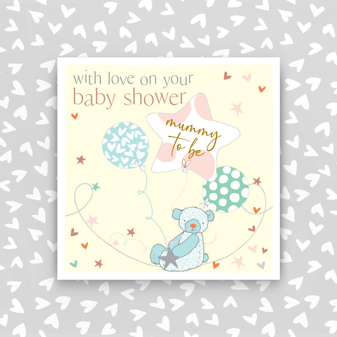 CB228-Molly Mae-Baby Shower Greeting Card-Card-Carried On The Breeze