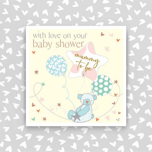 CB228-Molly Mae-Baby Shower Greeting Card-Card-Carried On The Breeze