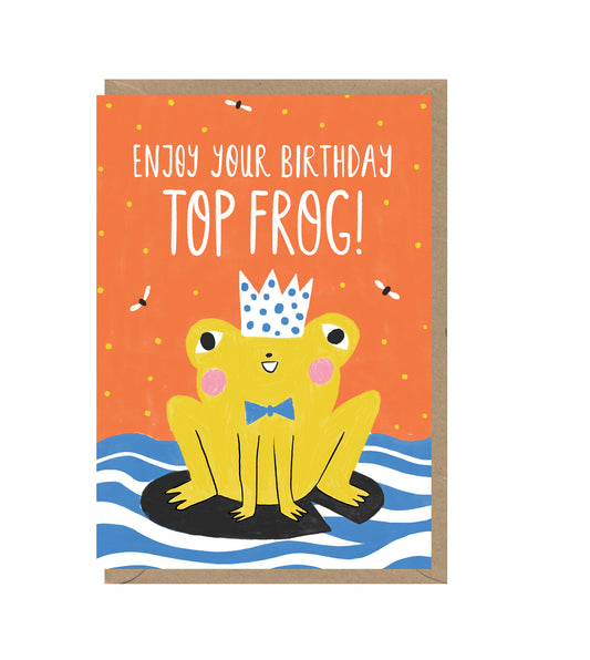 AMY023-Earlybird-Top Frog-Card-Amy