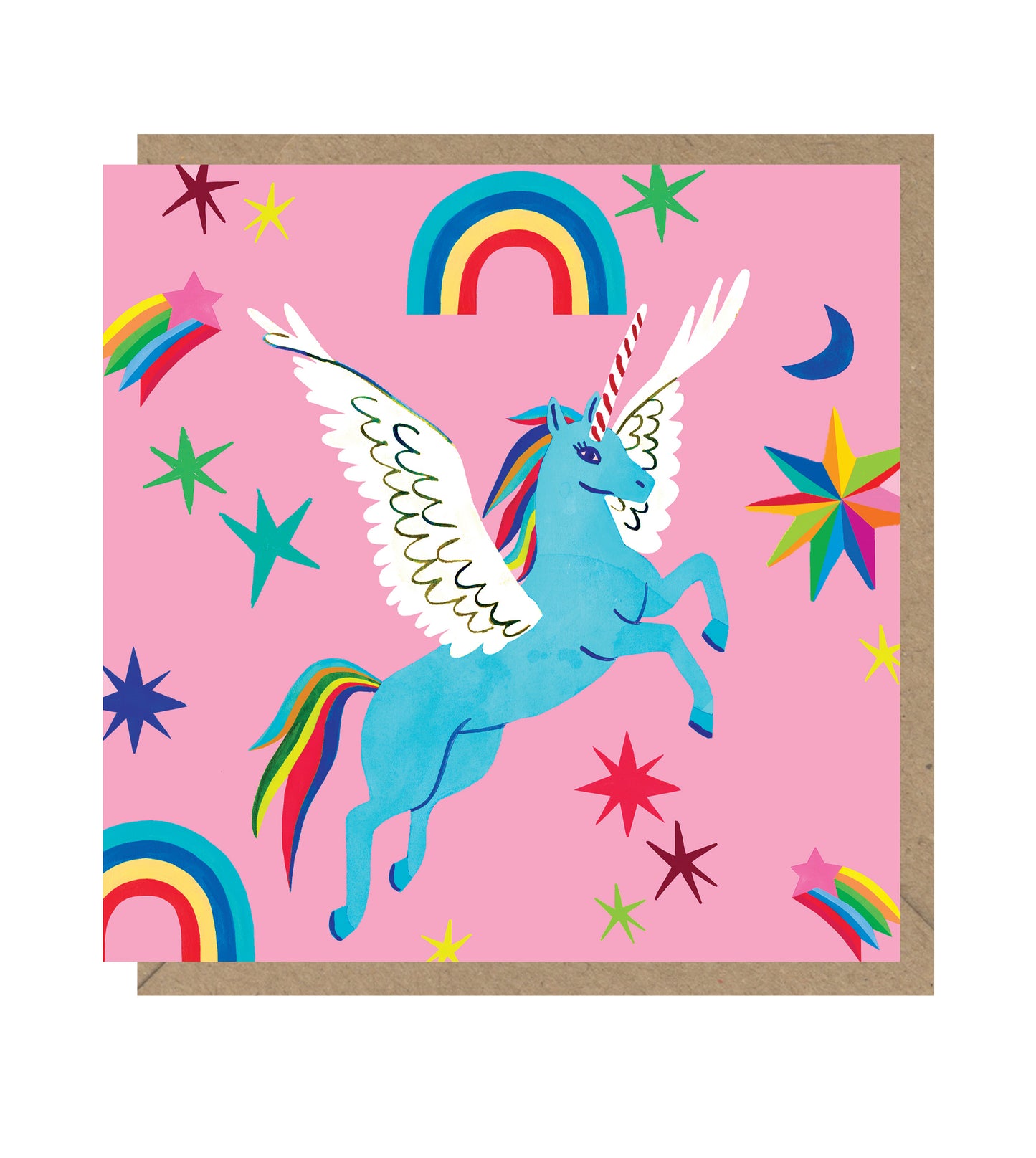 BF003-Earlybird-Fab Rainbows-Card-