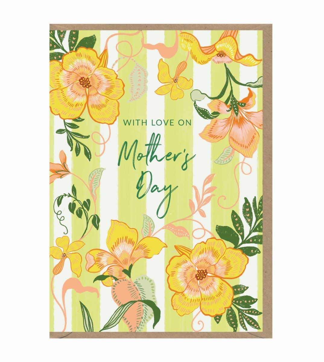HON047-Earlybird-With Love On Mother'S Day Floral-Card-Honey
