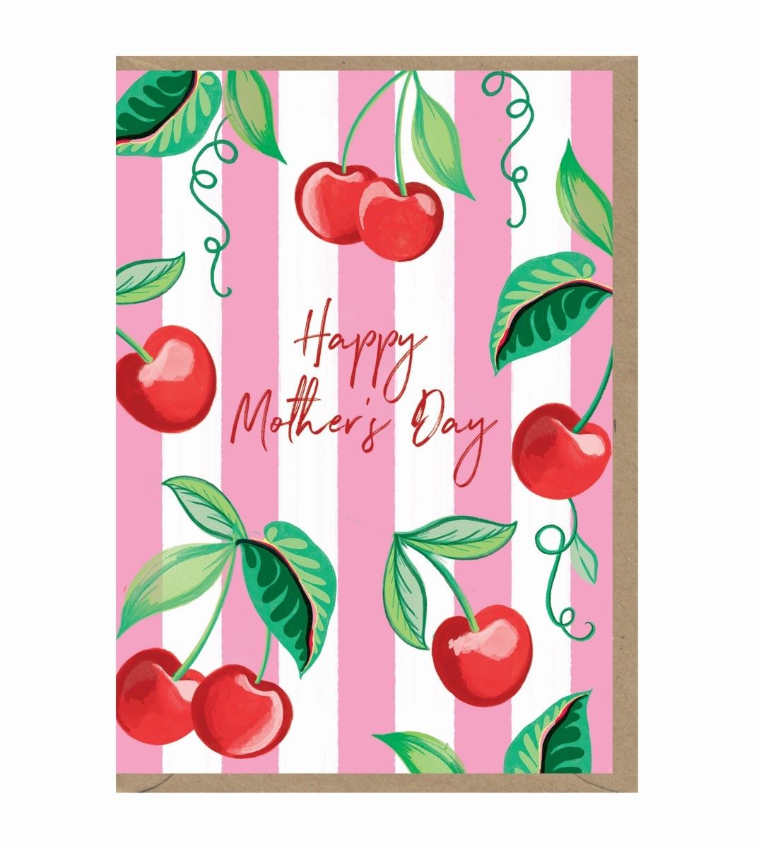 HON050-Earlybird-Happy Mother'S Day Cherries-Card-Honey