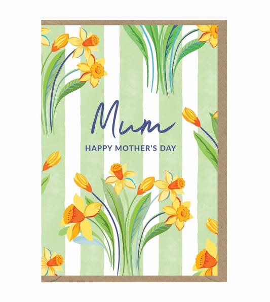 HON051-Earlybird-Happy Mother'S Day Floral-Card-Honey