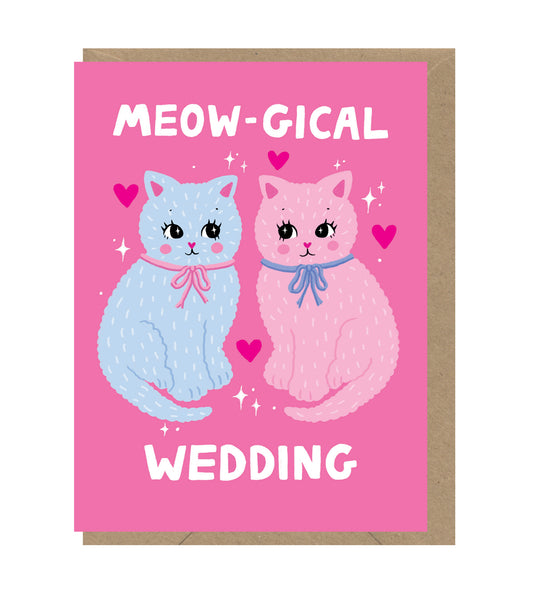 LITT004-Earlybird-Meow-Gical Wedding-Card-Little Trinkets