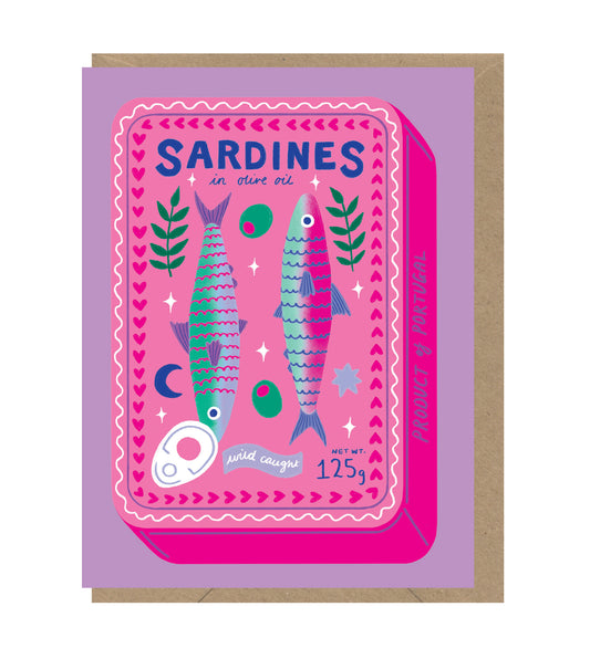 LITT012-Earlybird-Sardines-Card-Little Trinkets