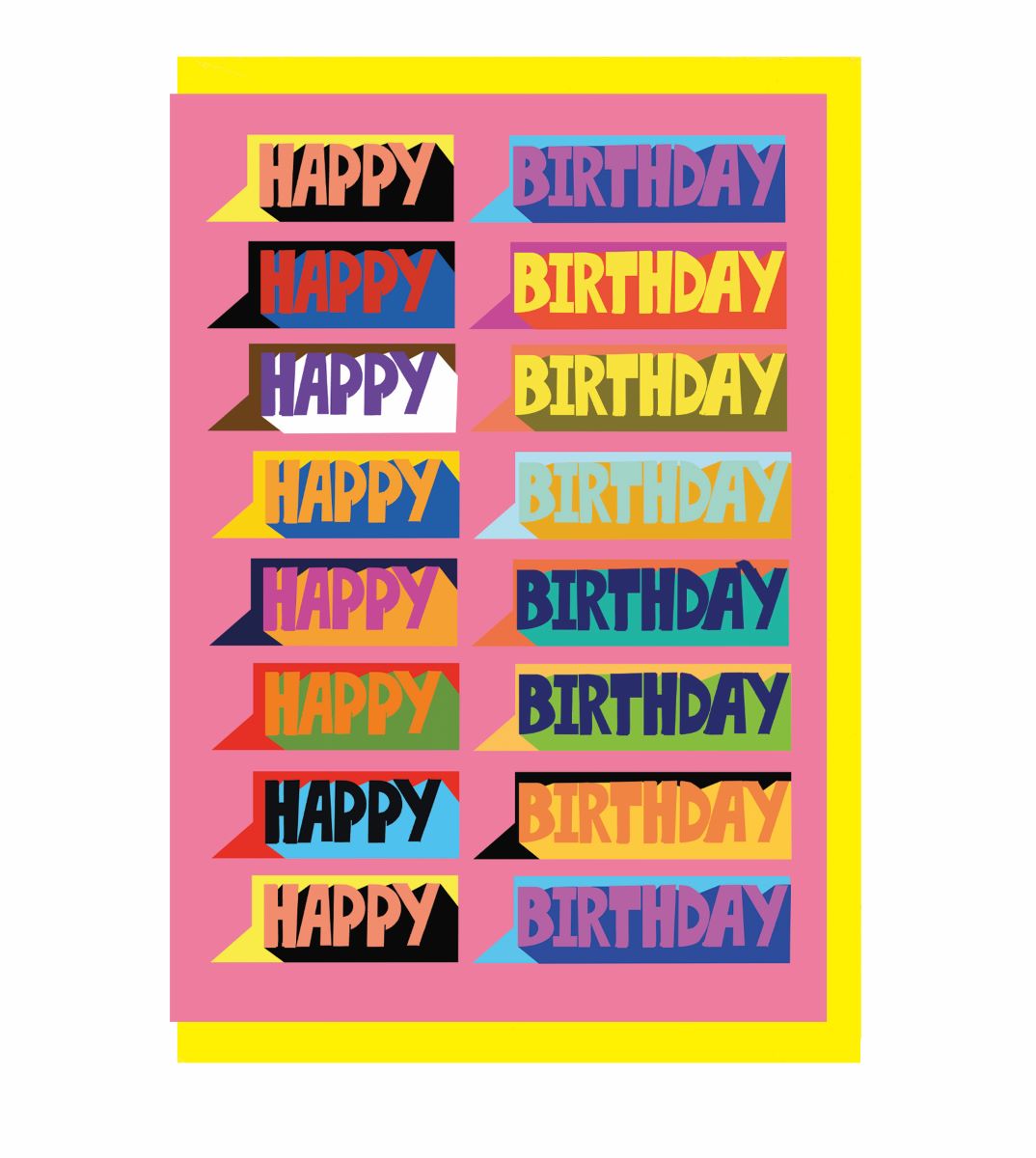 RU005-Earlybird-Birthday Type-Card-Rude X Earlybird