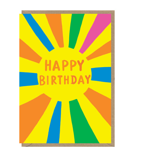 SUP093-Earlybird-Birthday Colouful Sun-Card-