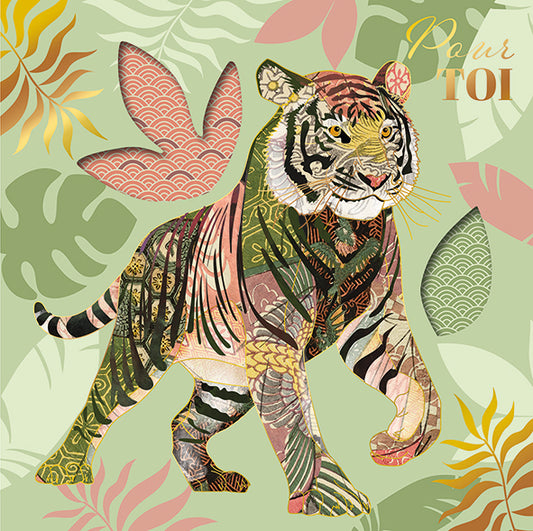 9906800016-Editions du Desastre-Tiger-Card-Kirigami