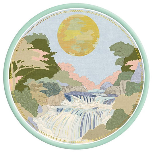 9914800051-Editions du Desastre-Moon-Card-Broderie