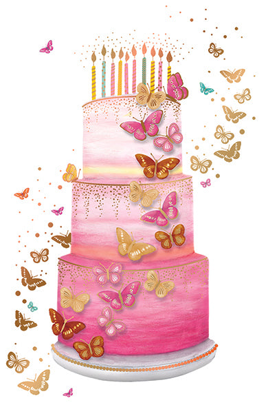 9956560088-Editions du Desastre-Pink Cake-Card-Concept Carnet De Couleurs