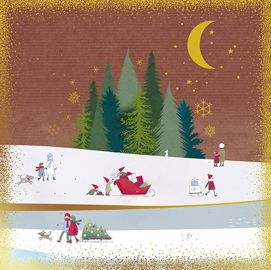 9602500023-The Editor Groupe-Sno-Xmas Card-Sno