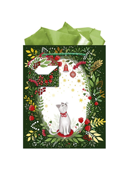 9613870002-The Editor Groupe-Duchesse-Medium Bag 200Mm X 250Mm-Xmas Gift Bag-