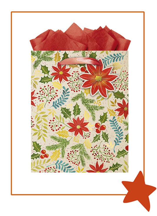 9613870053-The Editor Groupe-Mistela-Medium Bag 200Mm X 250Mm-Xmas Gift Bag-