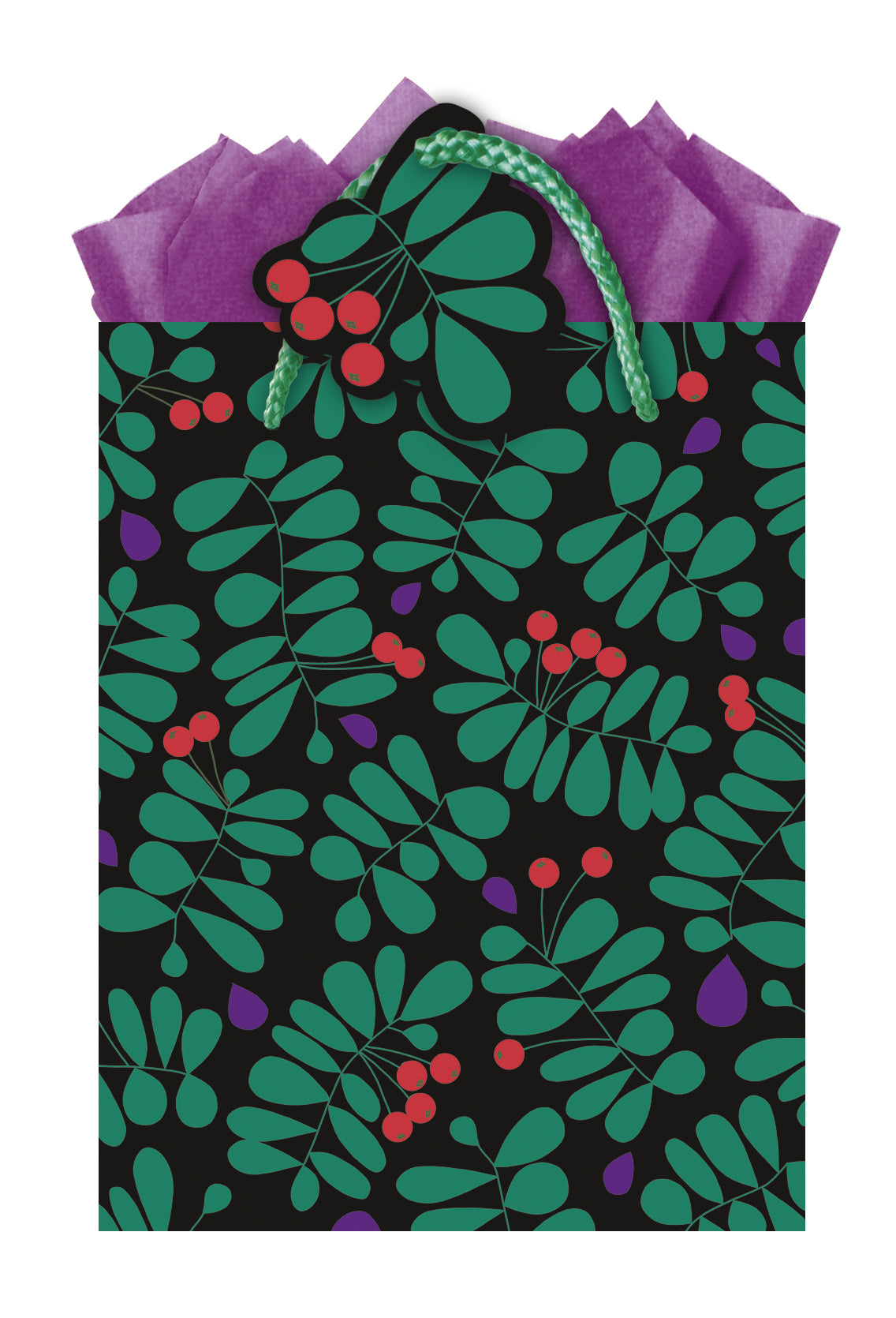9613870700-Editor Groupe-Eglantine-Small Bags 14X18Cm-Xmas Gift Bag