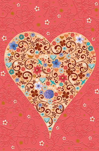 9919960033-Editor Groupe-Love Heart-Card-Miniature Greeting Cards