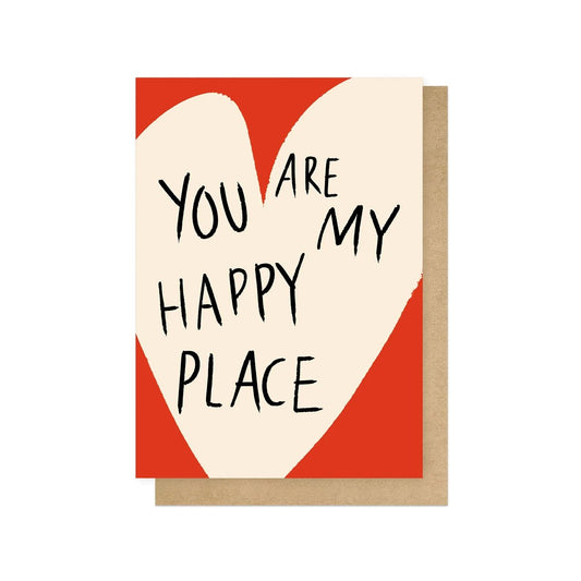 AMBMAY033C-East End Prints-You Are My Happy Place-Card-Amber May Art