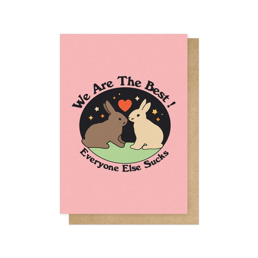 AVAMAY012C-East End Prints-We Are The Best-Card-Exquisite Paradox
