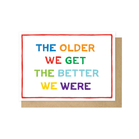 BOBEVE008C-East End Prints-Older Better-Card-