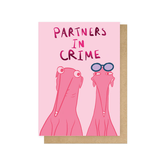 GALGOO002C-East End Prints-Partners In Crime-Card-