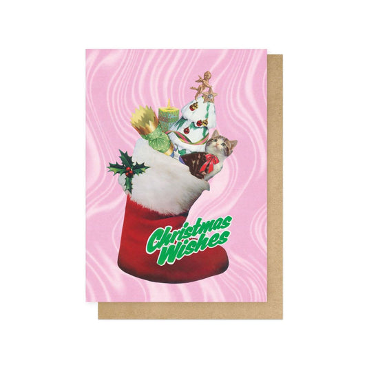 GOOGLI015C-East End Prints-Christmas Stocking-Xmas Card-