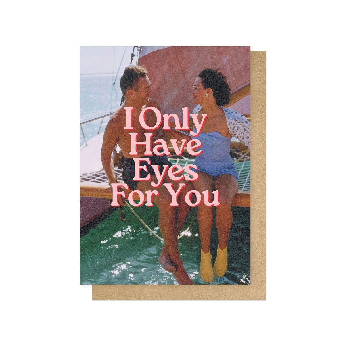 GSPRIN014C-East End Prints-Only Have Eyes For You-Card-Gs Print Shoppe