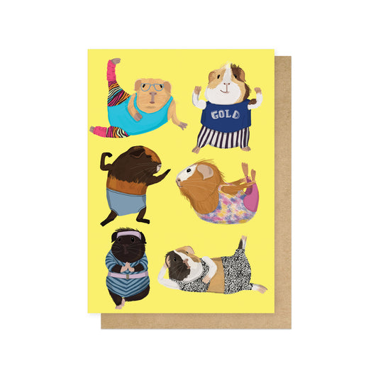 HANMEL090C-East End Prints-Guinea Pig-Card-Hanna Melin